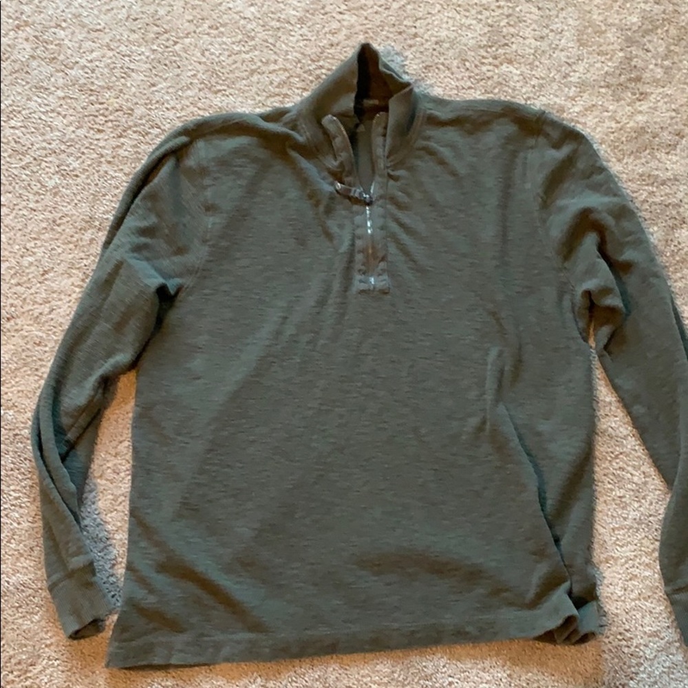 Calvin Klein Hunter green LS Shirt - 2XL